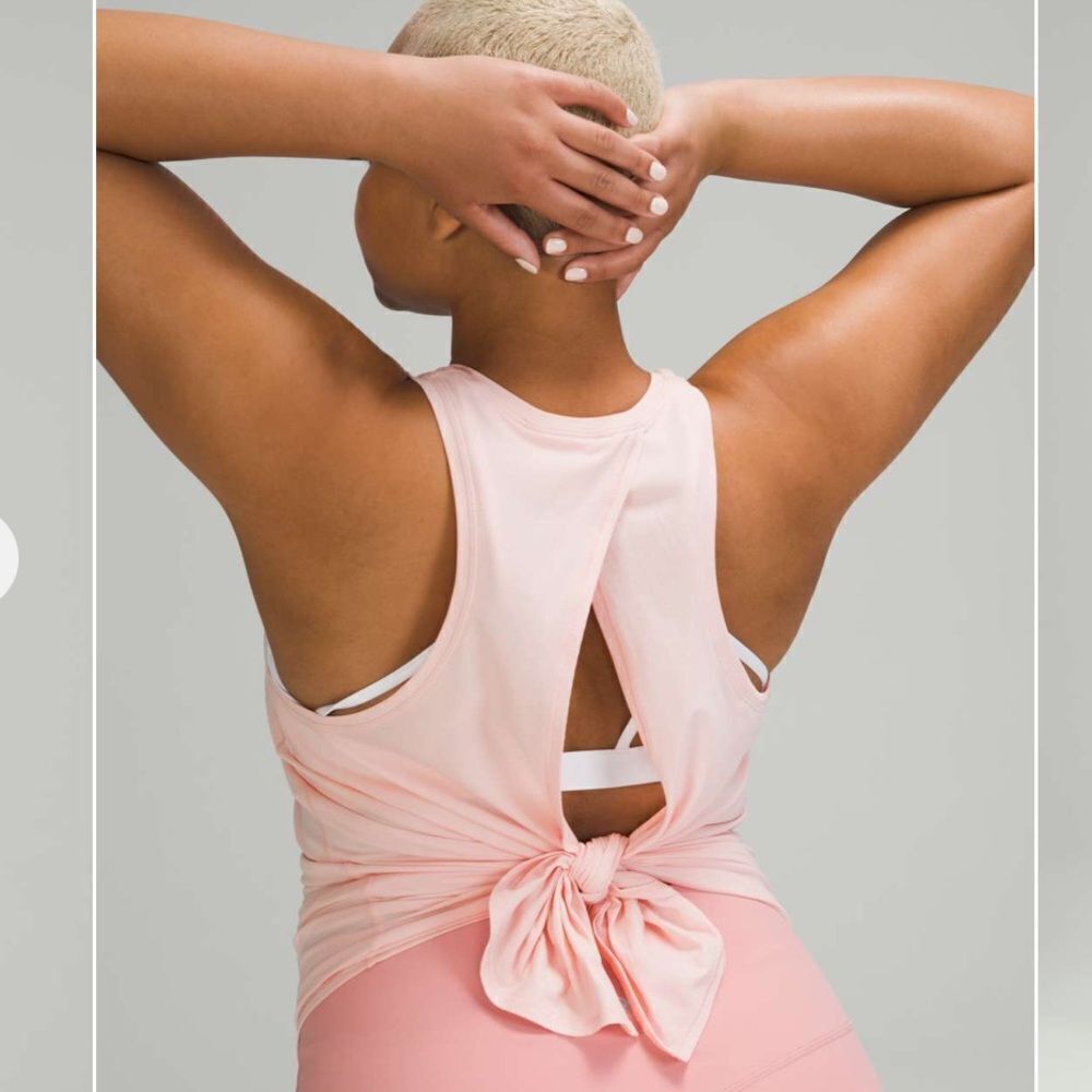 Lululemon All Tied Up Tank Top
Pink Mist